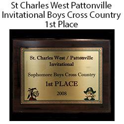 St. Charles West Invite 1st Place 