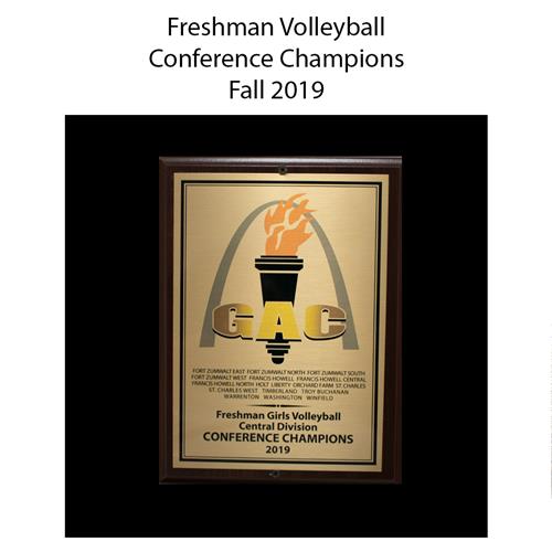 Freshman Volleyball Conference Champions Fall 2019