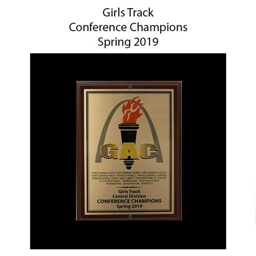 Girls Track Conference Champions Spring 2019