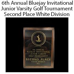 Bluejay Invitational 2nd Place 