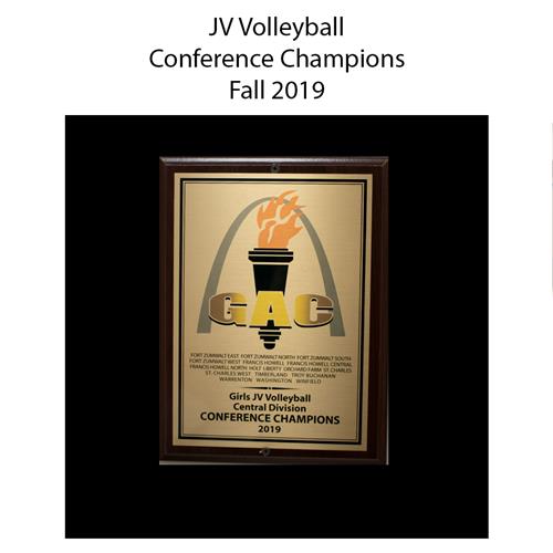 JV Volleyball Conference Champions Fall 2019