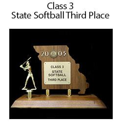 State Softball 3rd Place 