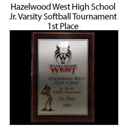 Hazelwood West Tournament 1st Place 