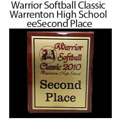 Warrior Classic 2nd Place 