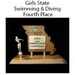 State Swimming 4th Place 
