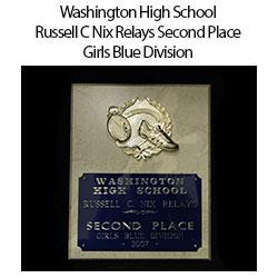 Washington Relays 2nd Place 