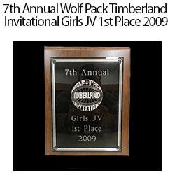 1st Place JV Wolfpack  