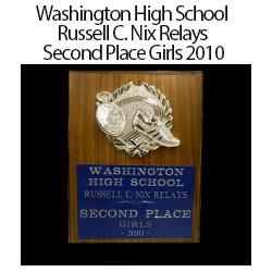 Washington Relays Girls 2nd Place 