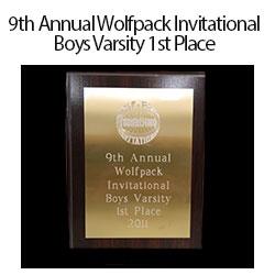 Wolfpack Invite Boys Varsity 1st Place 