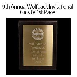 Wolfpack Invite Girls JV 1st Place 