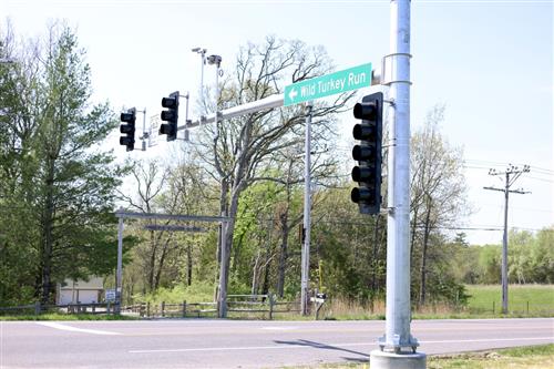 Frontier Middle Traffic Light